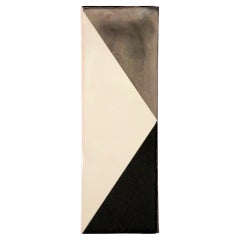 Dekorative Wandlampe aus Keramik in Grau und Schwarz von Violaine d'Harcourt