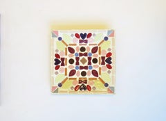 Tile Mosaic Dish Bowl Vide-Poche Catchall in Pastel Colors