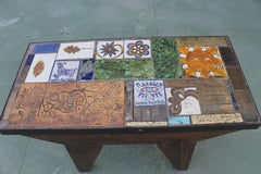 Tile Side Table, Carlos Paez Vilaro