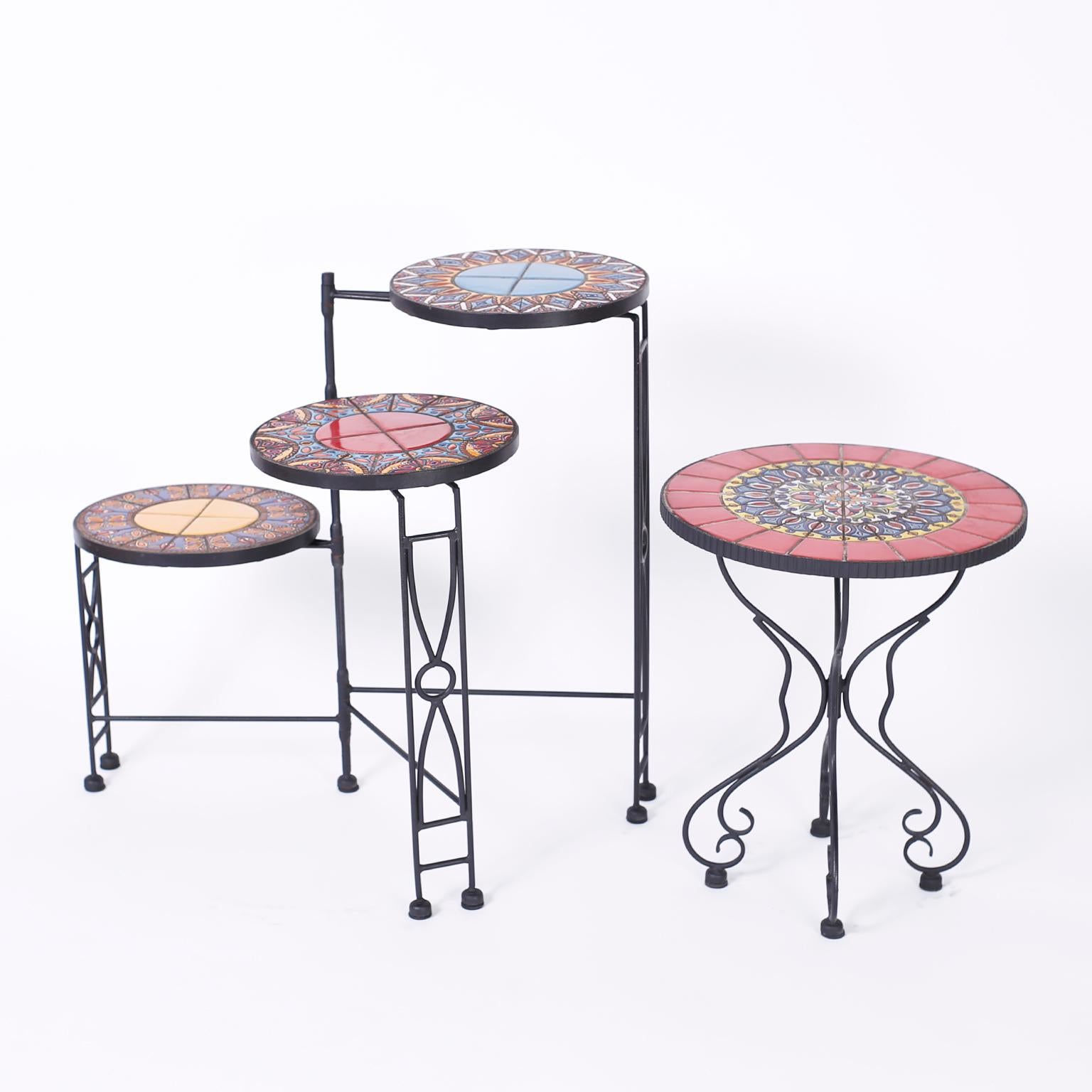 pier one mosaic table