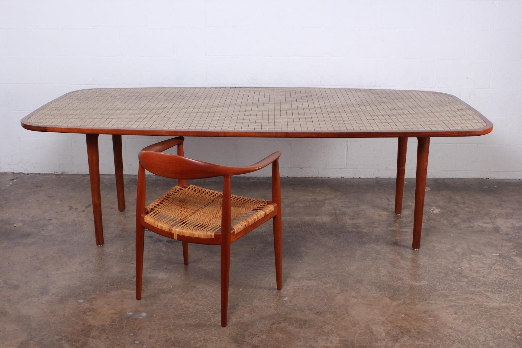 Tile-Top Dining Table by Gordon and Jane Martz 9