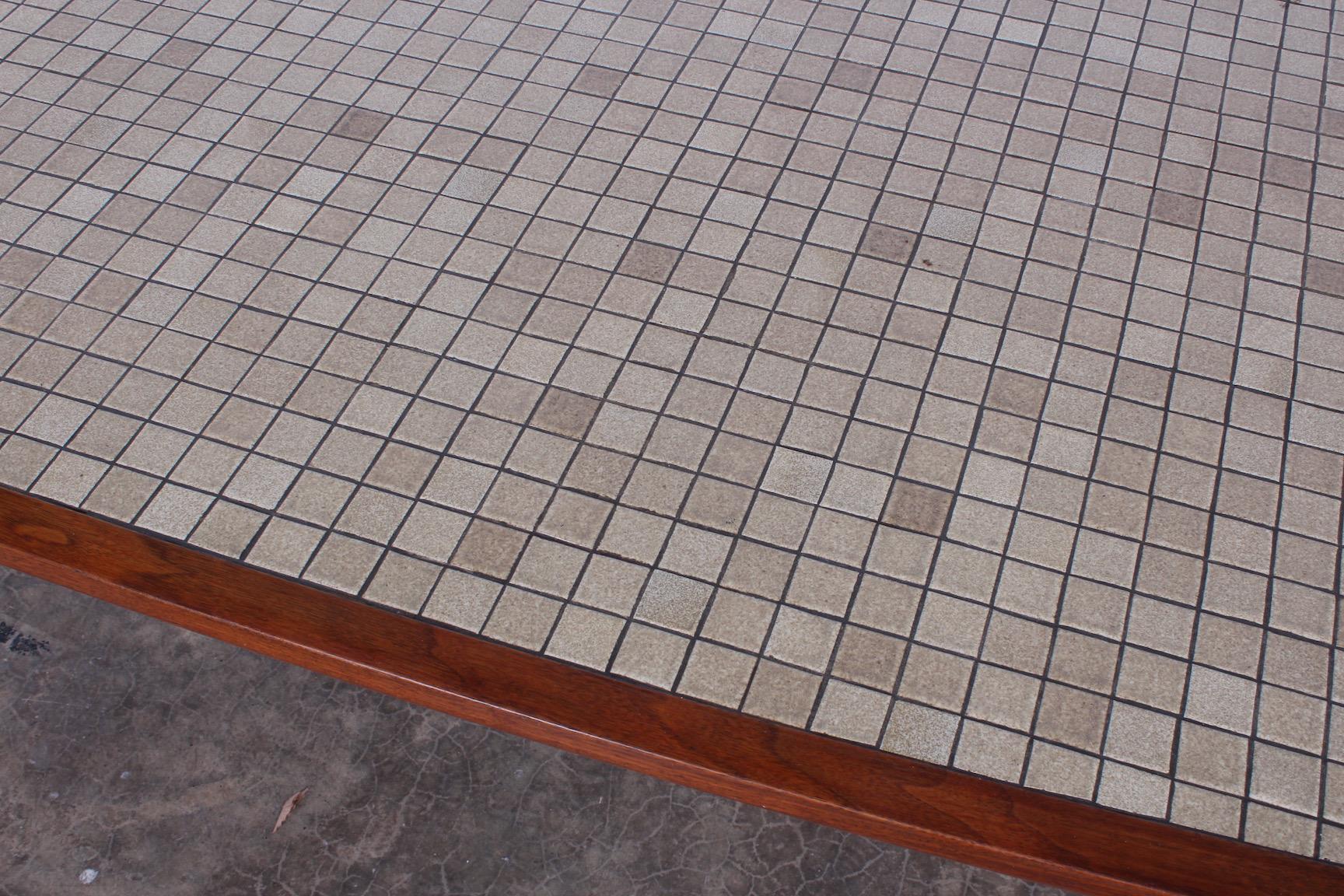 Tile-Top Dining Table by Gordon and Jane Martz 1