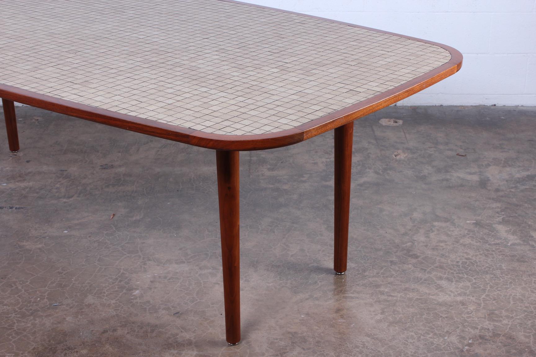 Tile-Top Dining Table by Gordon and Jane Martz 4