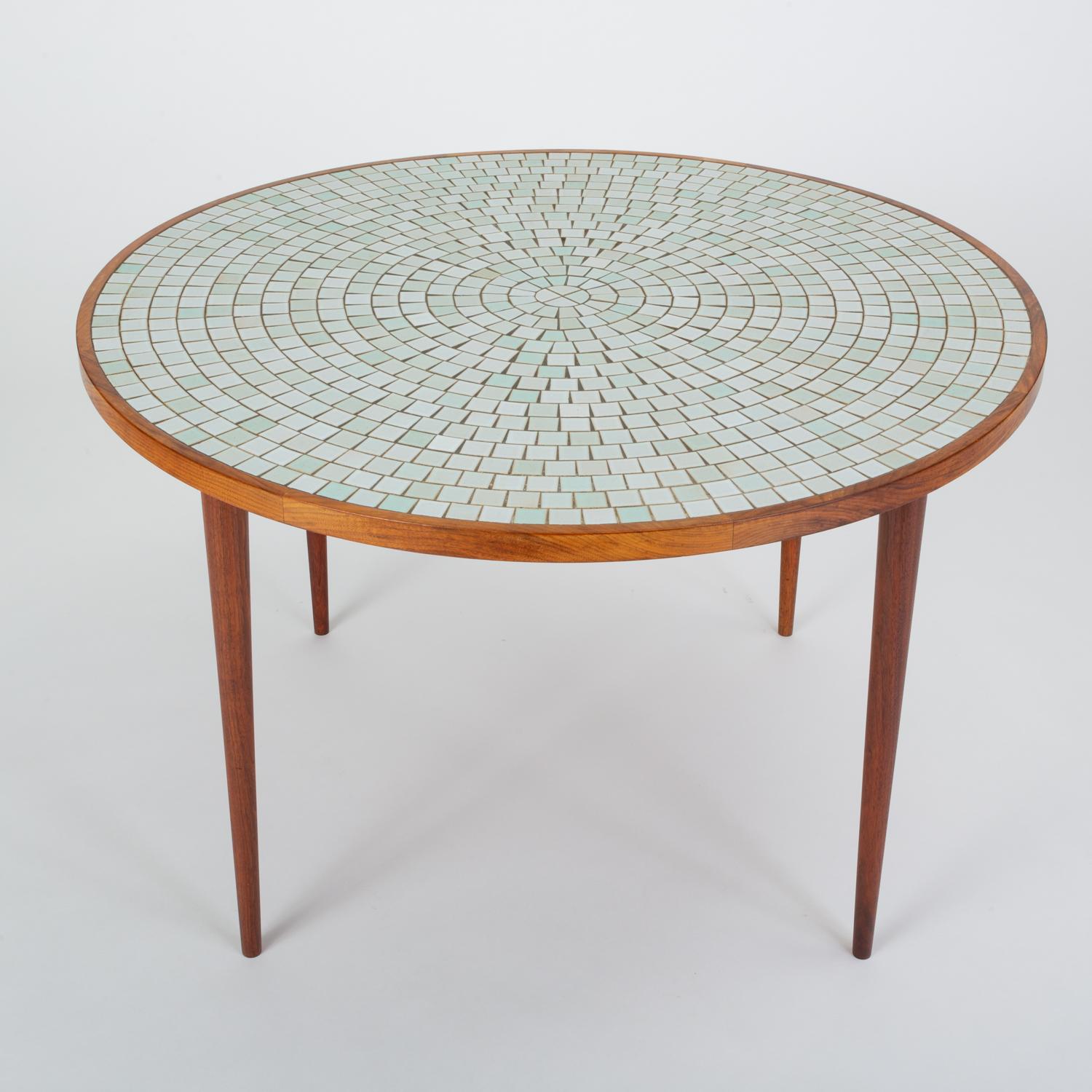 Tile-Top Dining Table by Gordon & Jane Martz for Marshall Studios In Good Condition In Los Angeles, CA