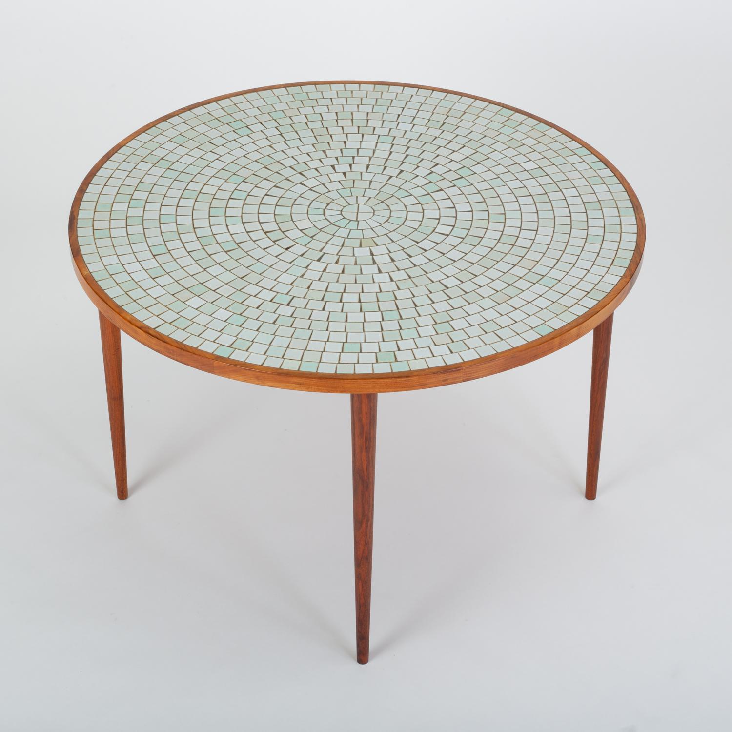 20th Century Tile-Top Dining Table by Gordon & Jane Martz for Marshall Studios