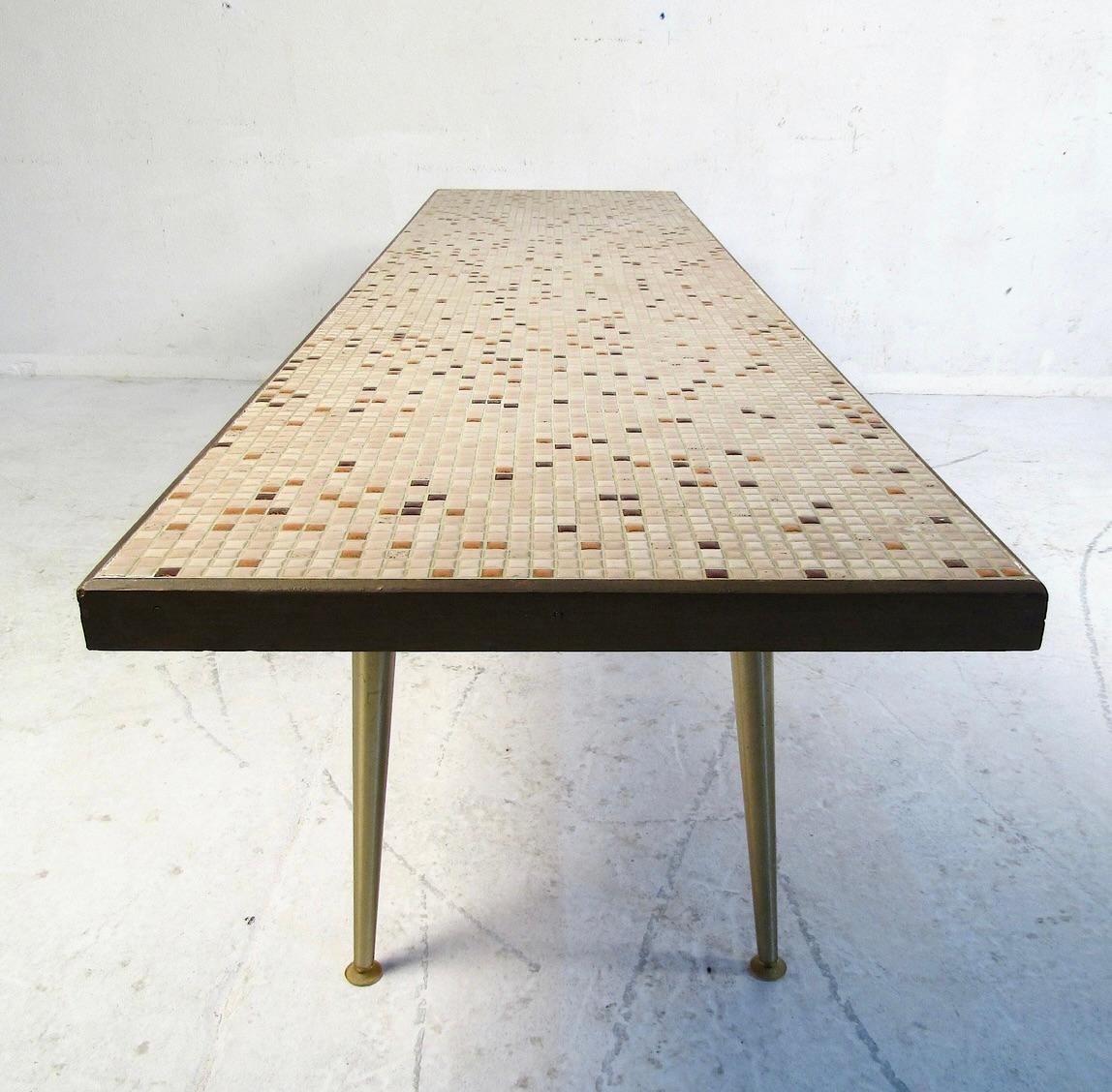 Mosaïque Table basse en mosaïque en vente