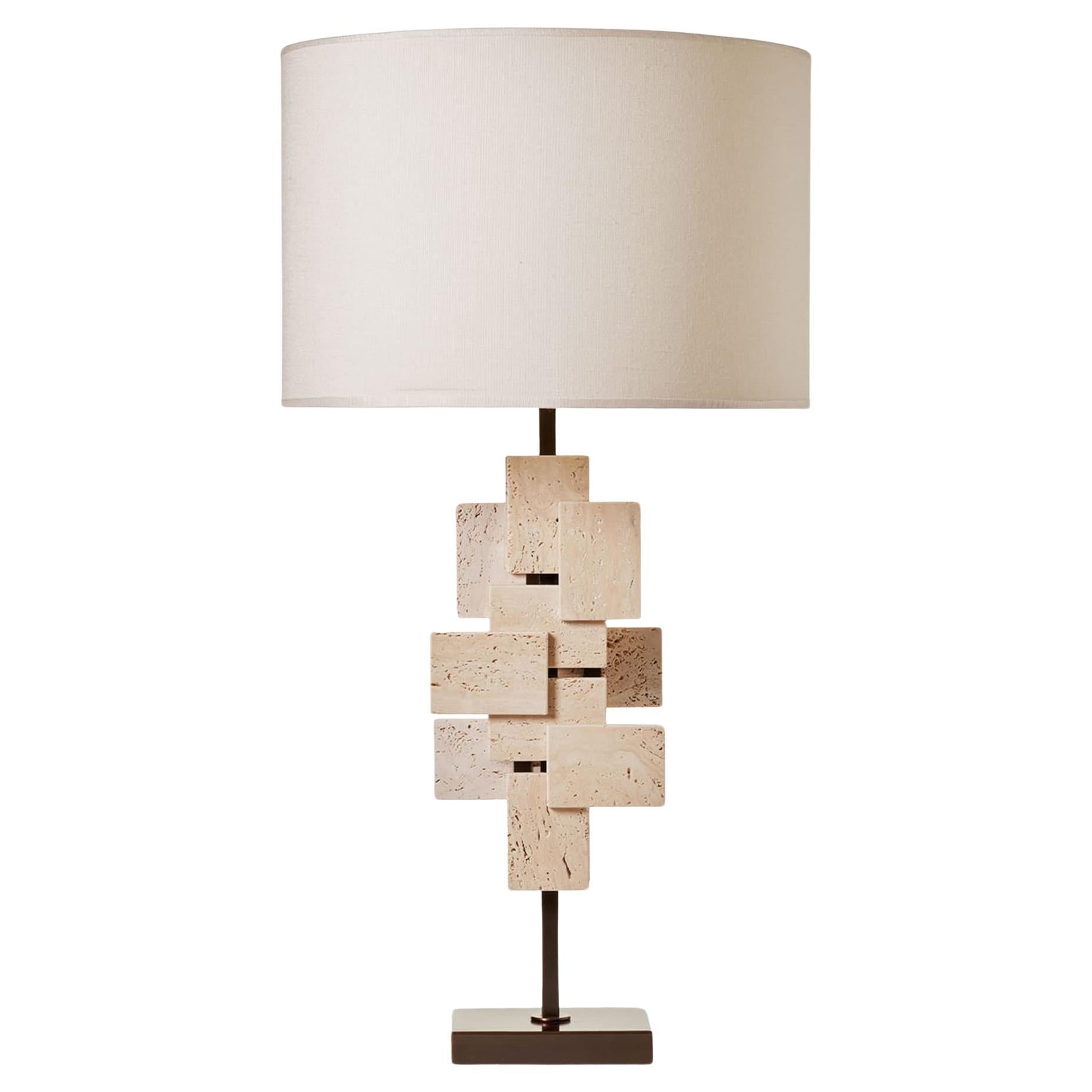 Tiles Table Lamp For Sale