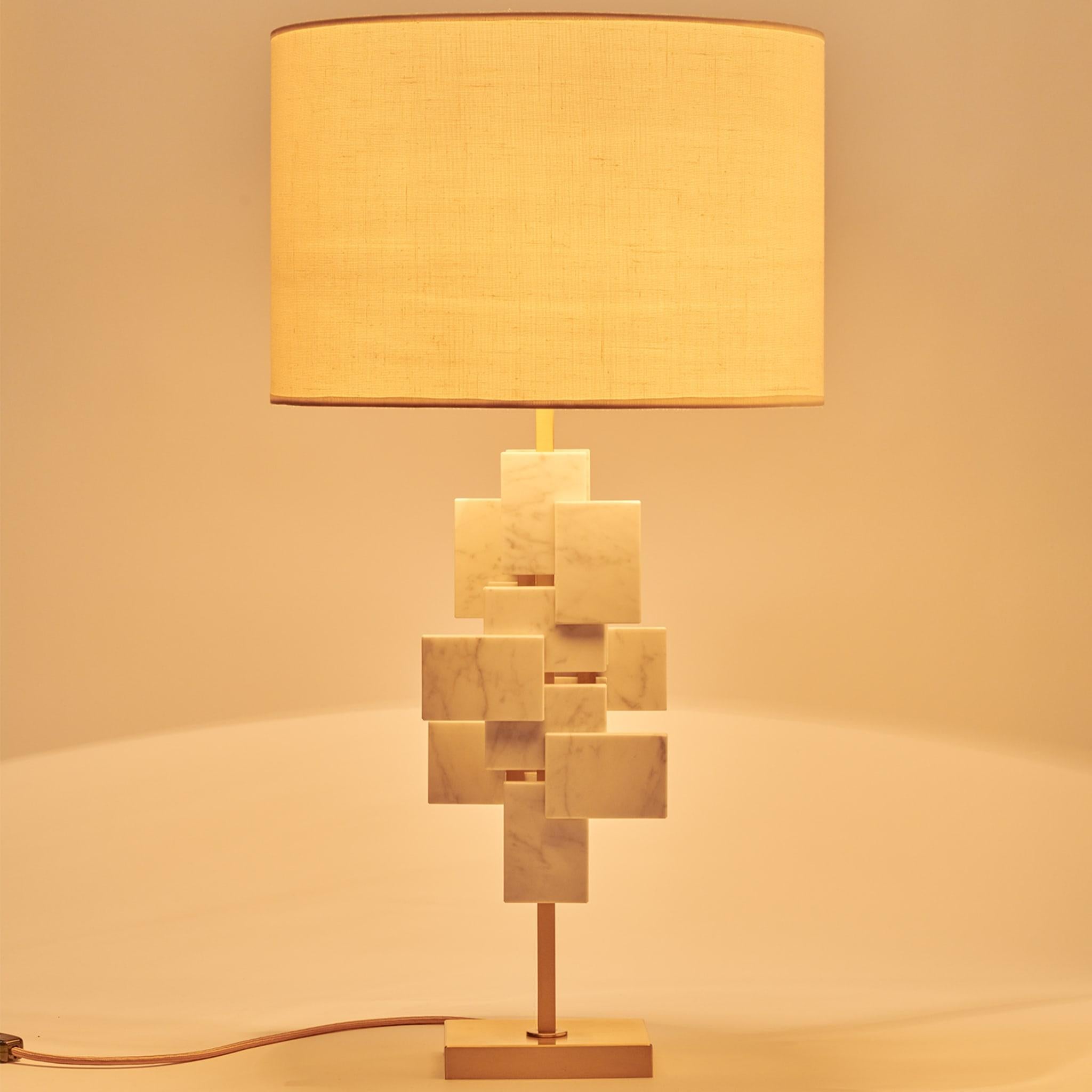 Contemporary Tiles Table Lamp I For Sale
