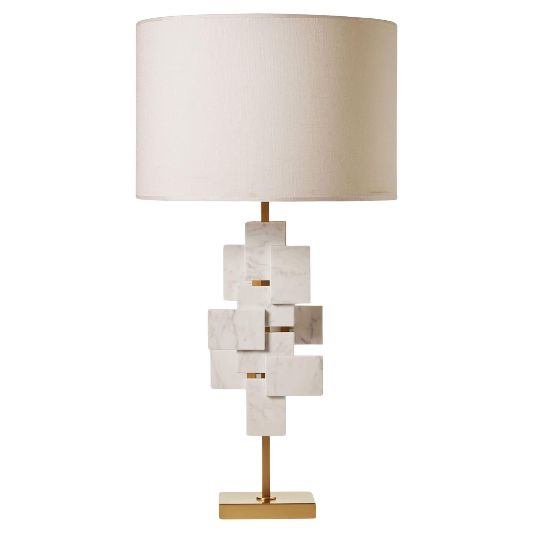 Tiles Table Lamp I For Sale