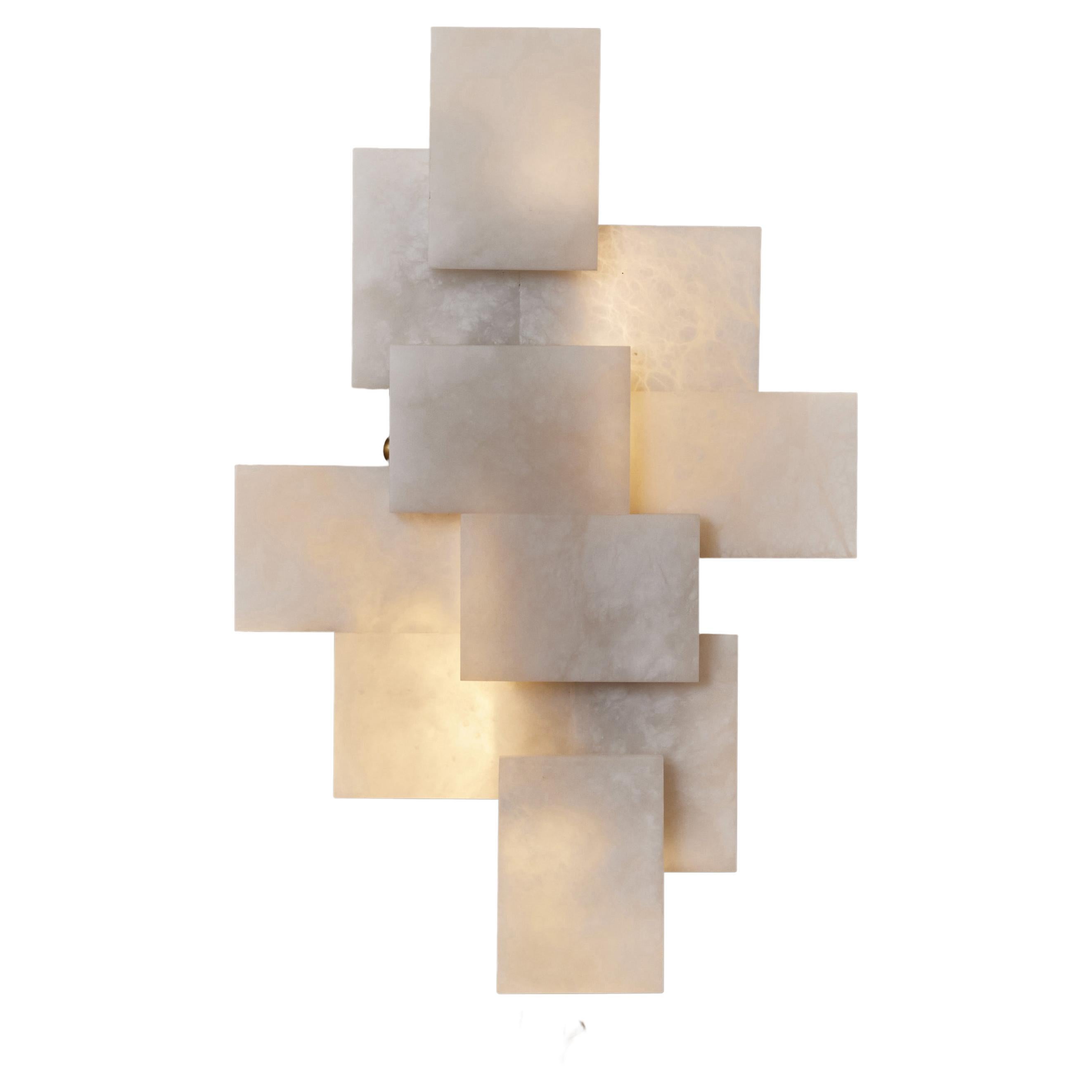 Pair of "Tiles" Wall Light by Studio Glustin For Sale