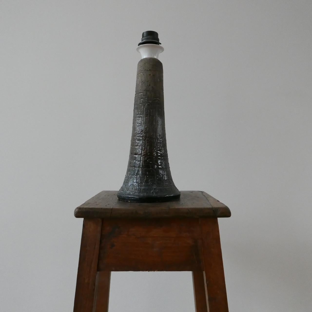 A ceramic table lamp by Tilgmans. 

Denmark, c1970s.  

Re-wired and PAT tested. 

Internal Ref: UK.

Location: London Gallery.

Dimensions: 15 Diameter x 38.5 Height in cm.

Delivery: POA

We can ship around the world. Can be transferred to our