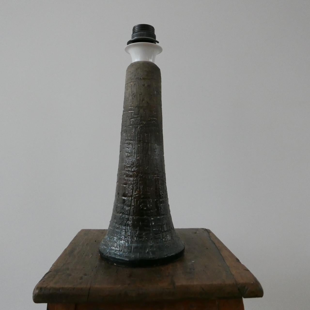 Mid-Century Modern Tilgmans Ceramic Mid-Century Swedish Table Lamp For Sale