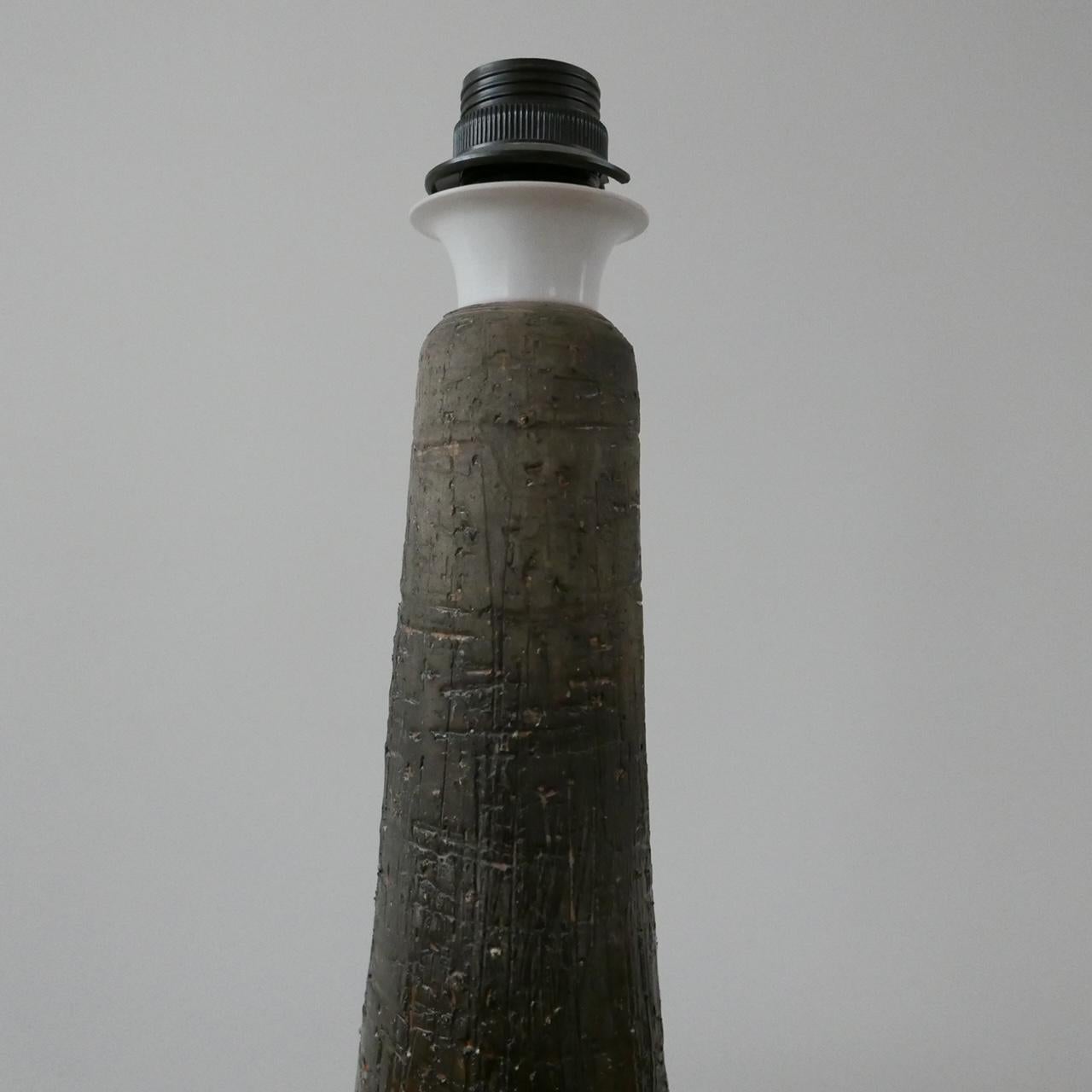 Tilgmans Ceramic Mid-Century Swedish Table Lamp For Sale 3