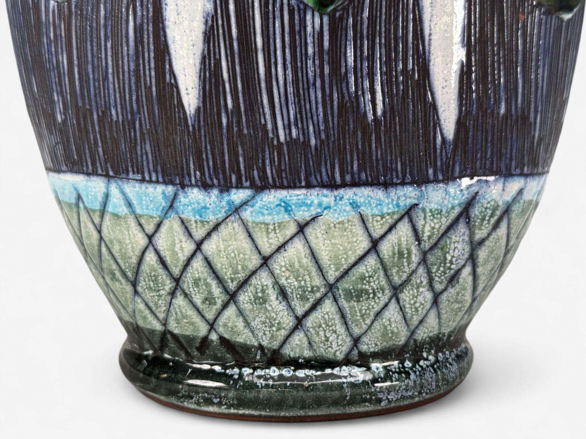 Mid-20th Century Tilgmans Keramik, Swedish Modern, Ceramic, Table Lamp, Sweden, 1960s For Sale