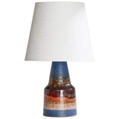 Tilgmans, Table Lamp, Ceramic, Sweden, 1960s