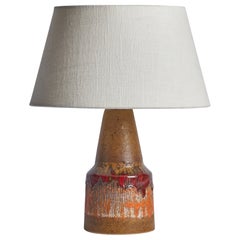 Tilgmans, Lámpara de sobremesa, Gres, Suecia, Años 60