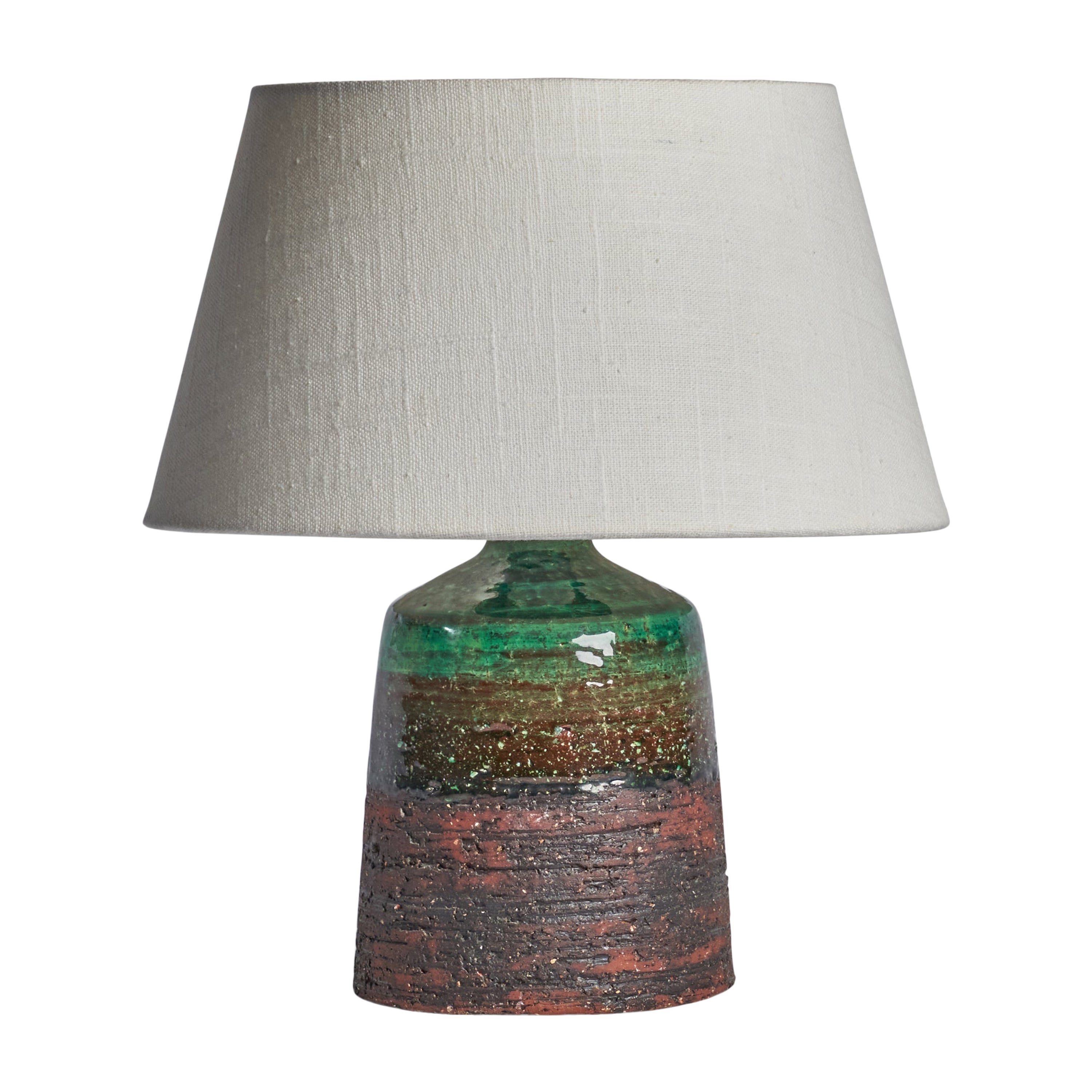 Tilgmans, Table Lamp, Stoneware, Sweden, 1960s