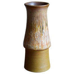Tilgmans, Vase, Glazed Stoneware, Sweden, 1950s