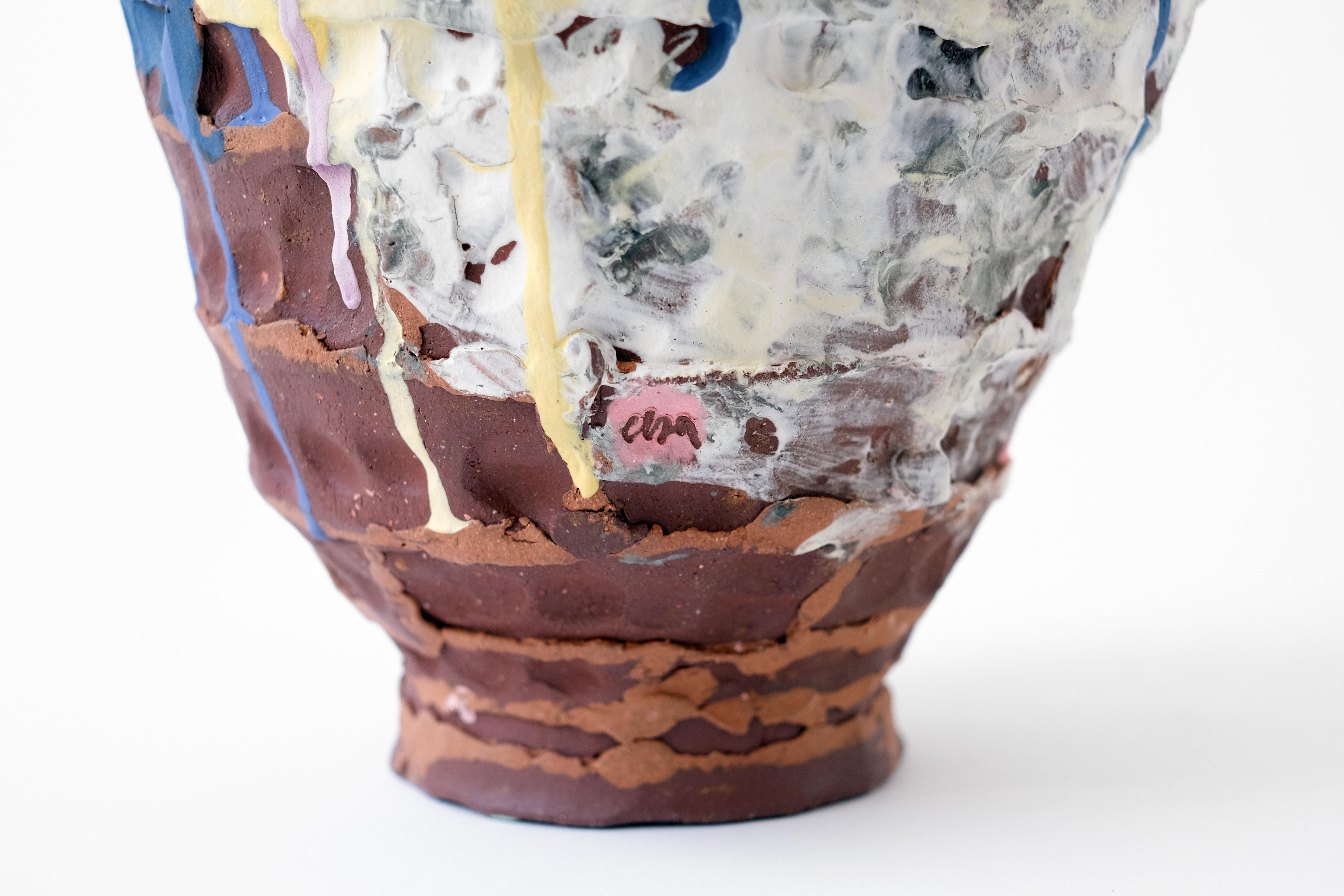 Hand-Crafted Tilino Vase by Elke Sada For Sale