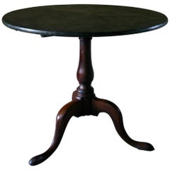 Till Top Table, Side Table, Bedside Table, 19th Century, English, Mahogany Table