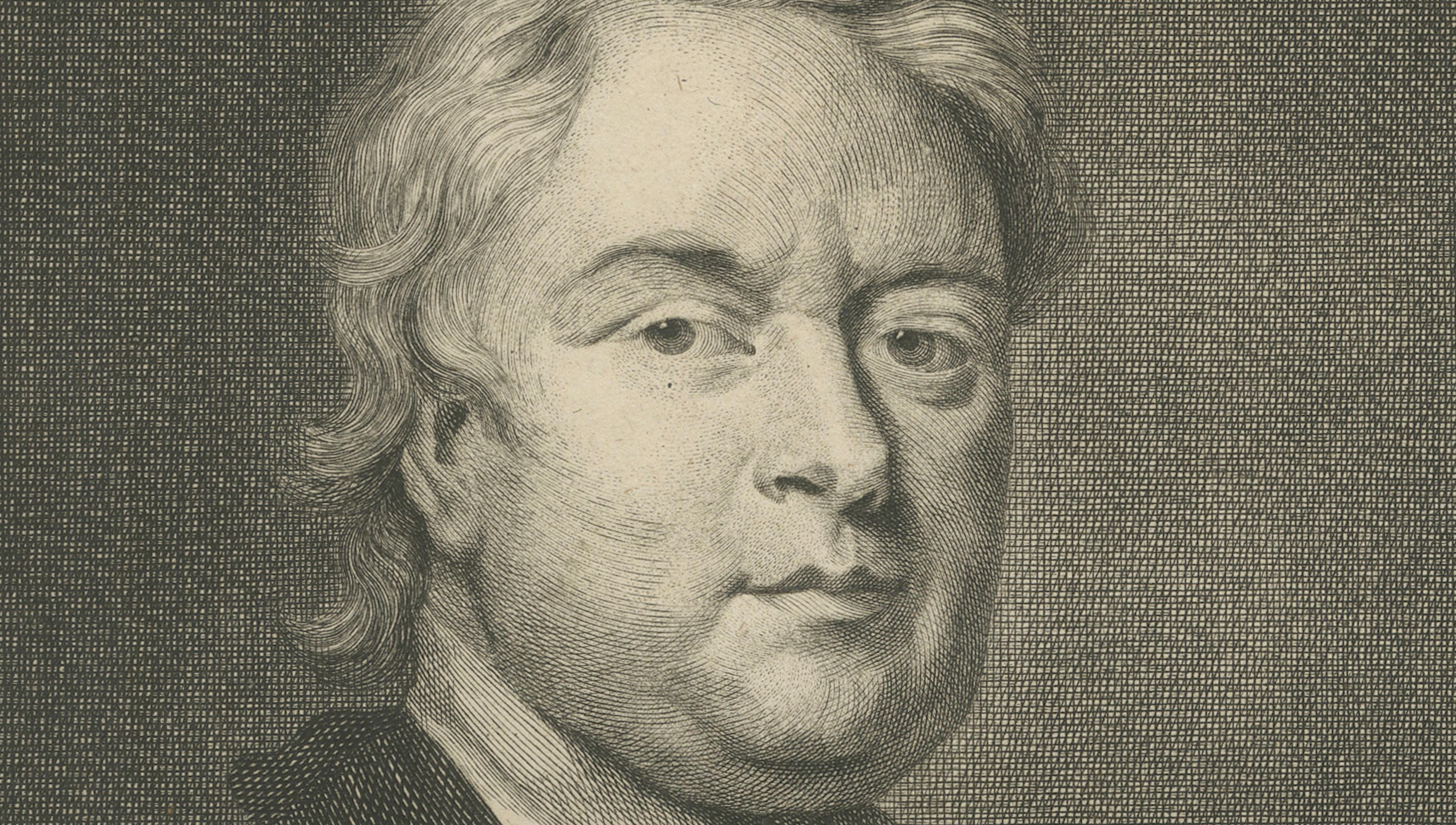 Tillotson Archbishop Canterbury Portrait, Houbraken Engraving 1746