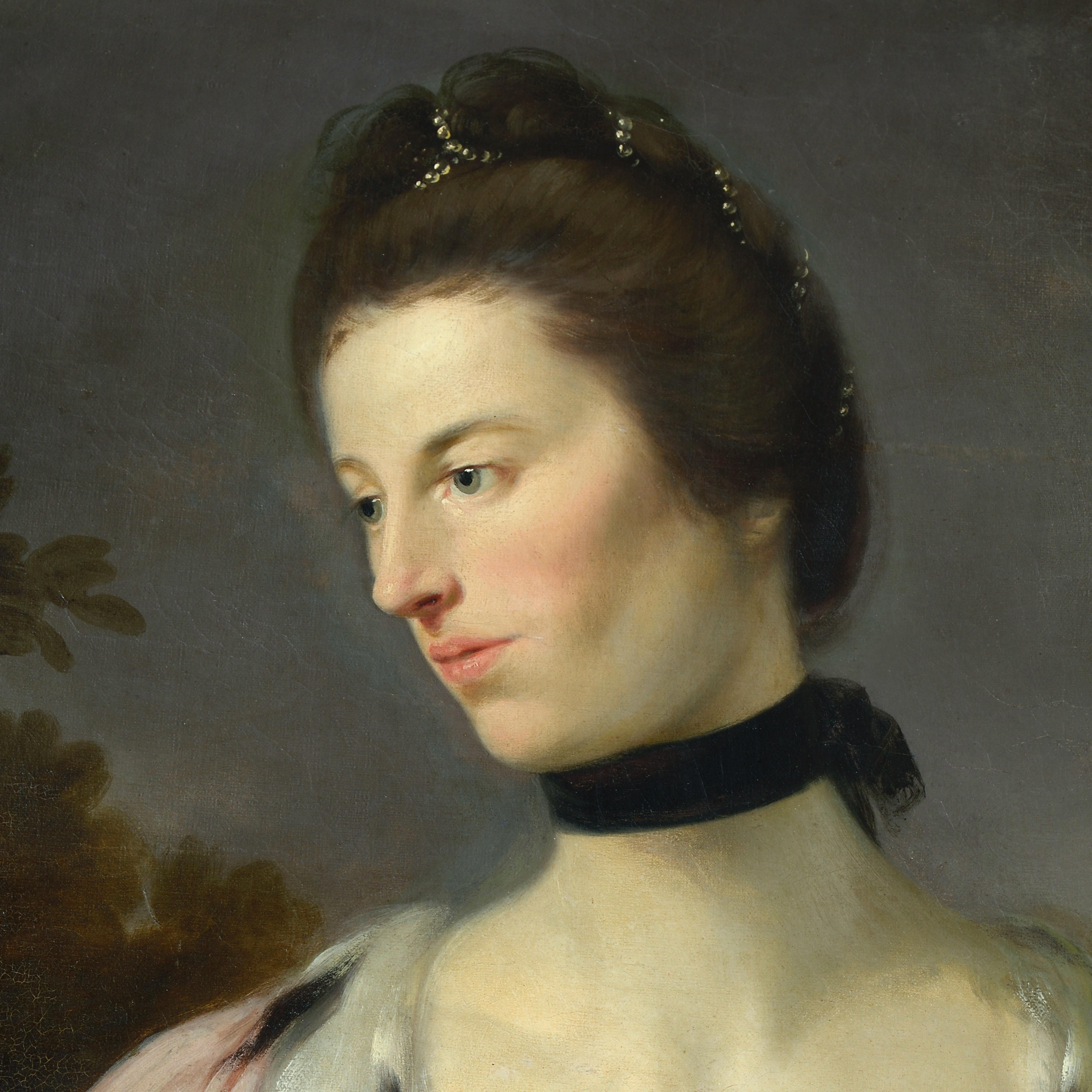 Tilly Kettle (1734-1786) Pair of Portraits In Good Condition For Sale In London, GB