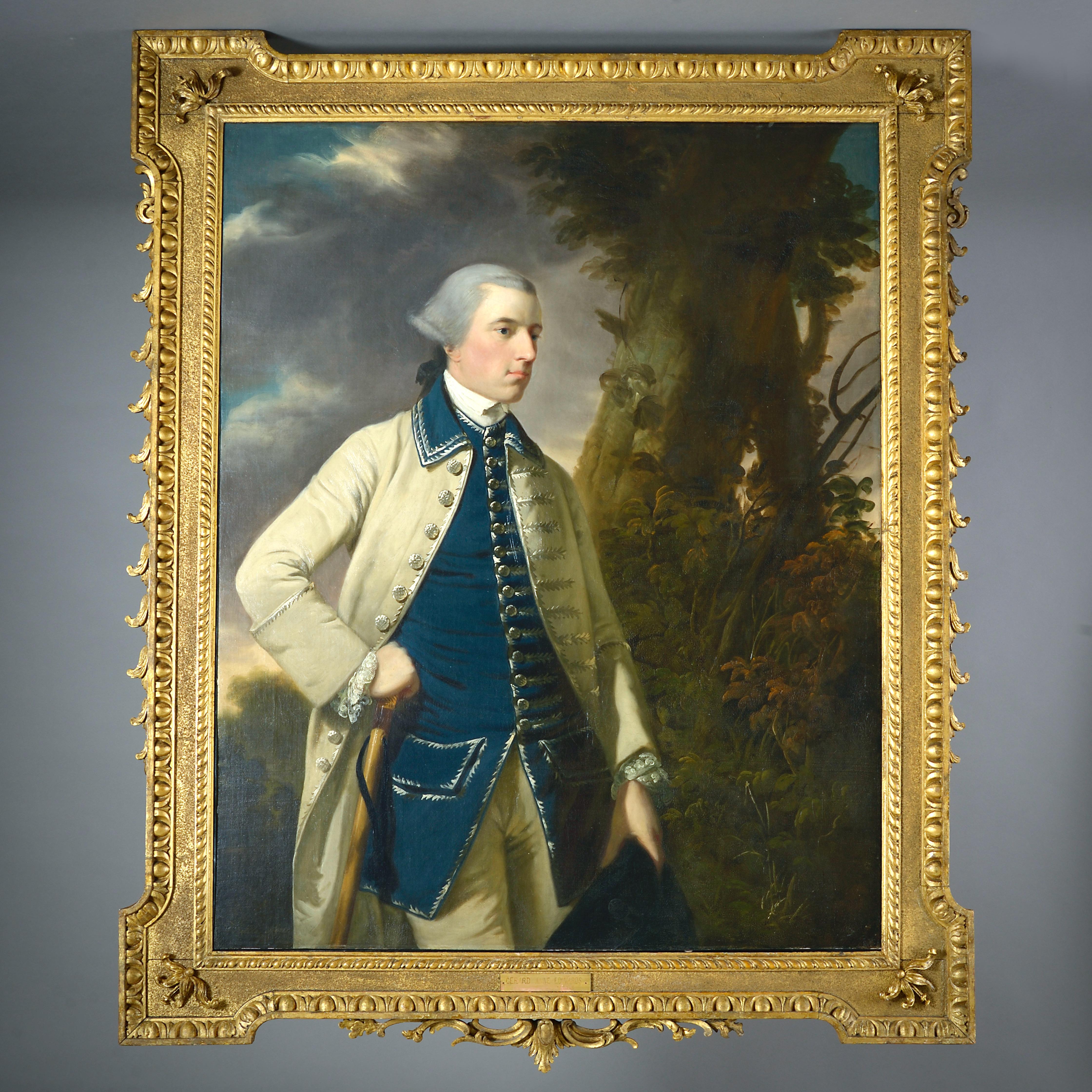 Tilly Kettle (1734-1786) Pair of Portraits For Sale 1