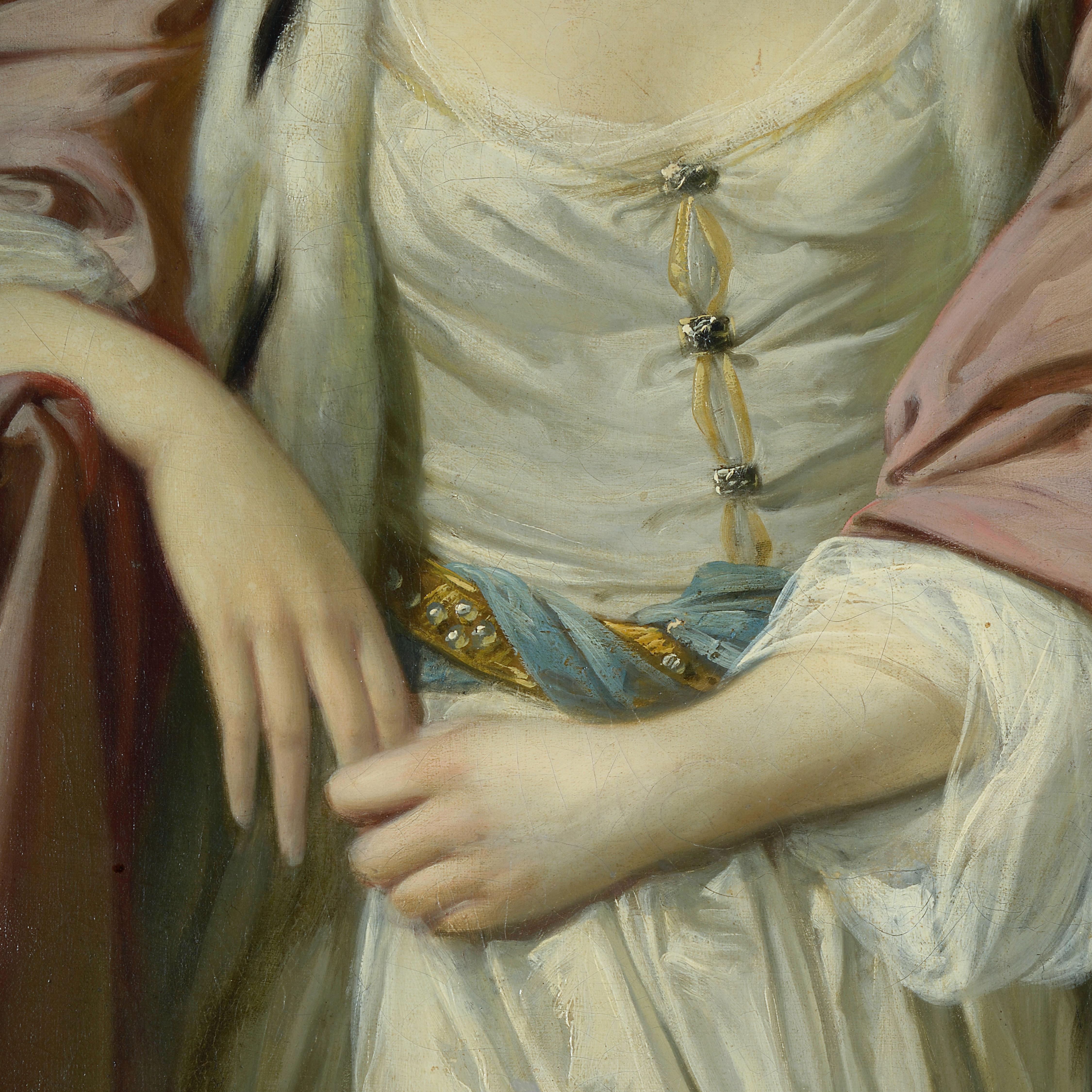 Tilly Kettle (1734-1786) Paire de portraits en vente 4