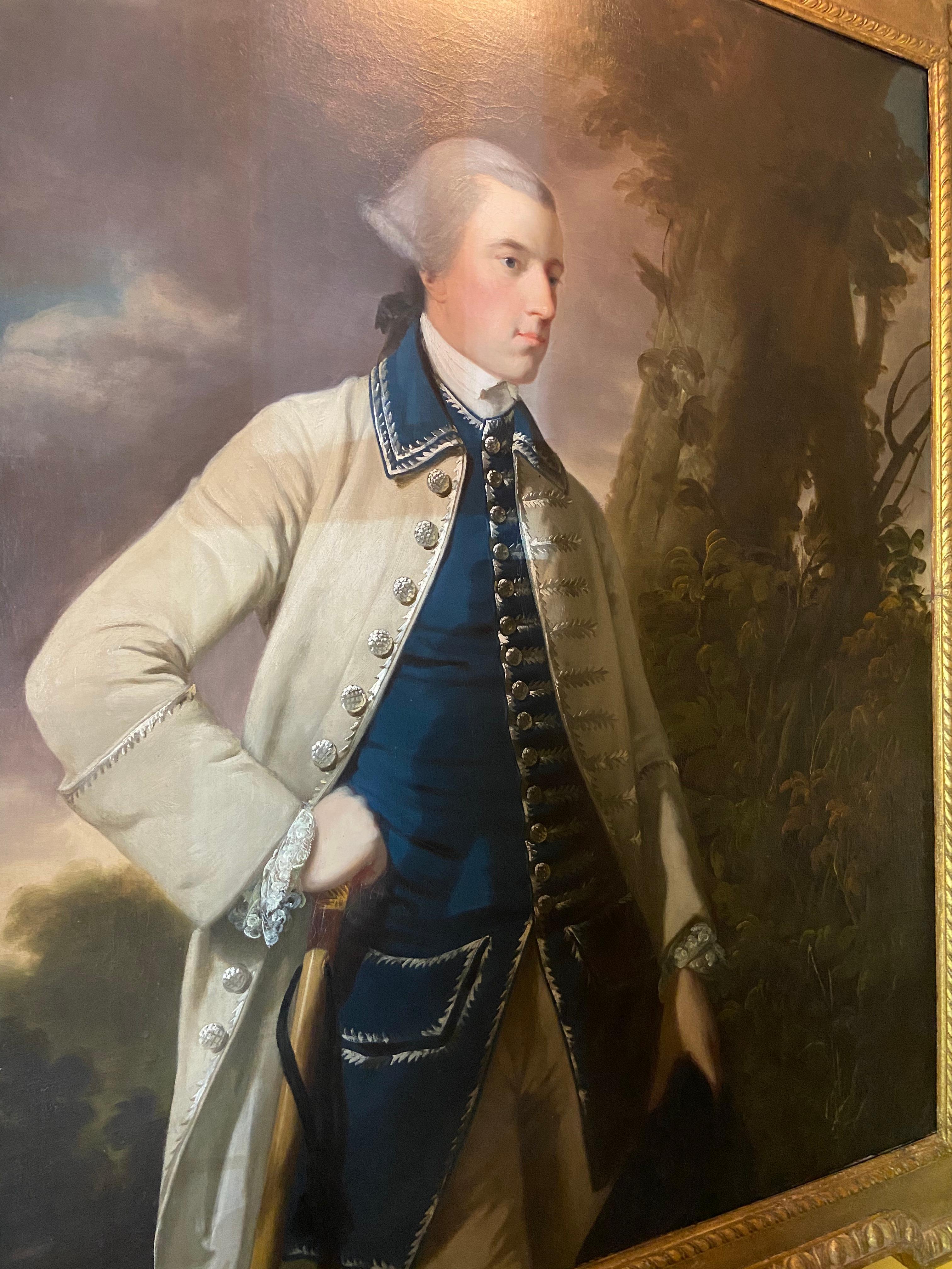 Exquisite Pair of 18th Century Portraits by Tilly Kettle 4