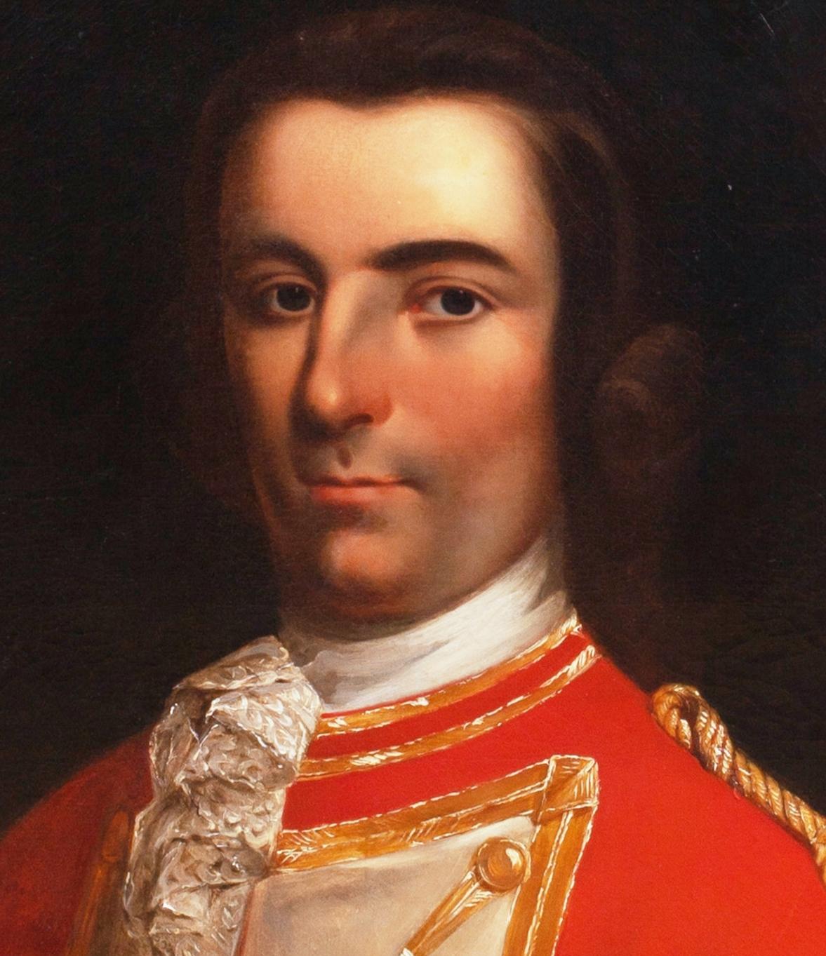Portrait d'un officier militaire irlandais, 18ème siècle 4