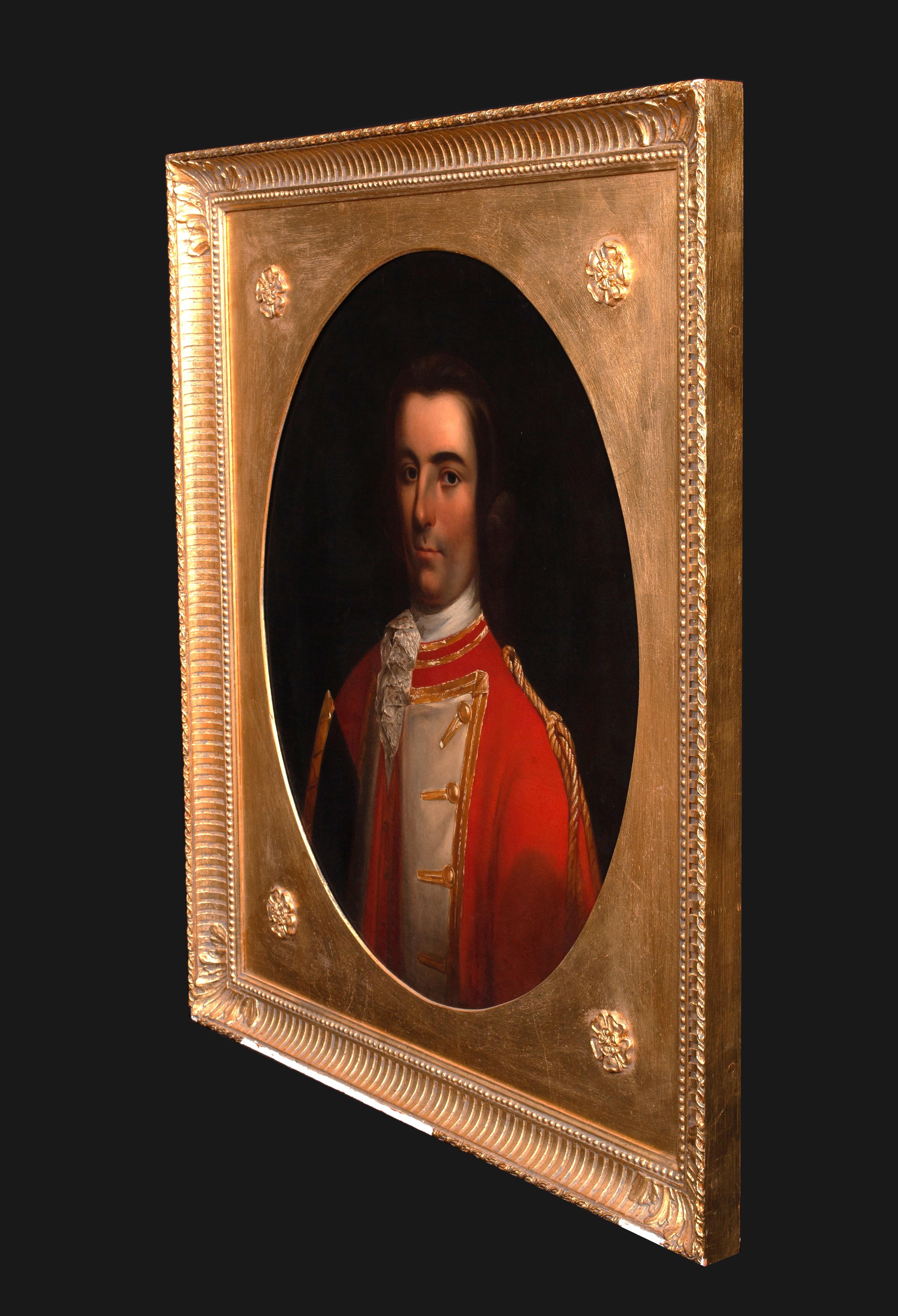 Portrait d'un officier militaire irlandais, 18ème siècle 5