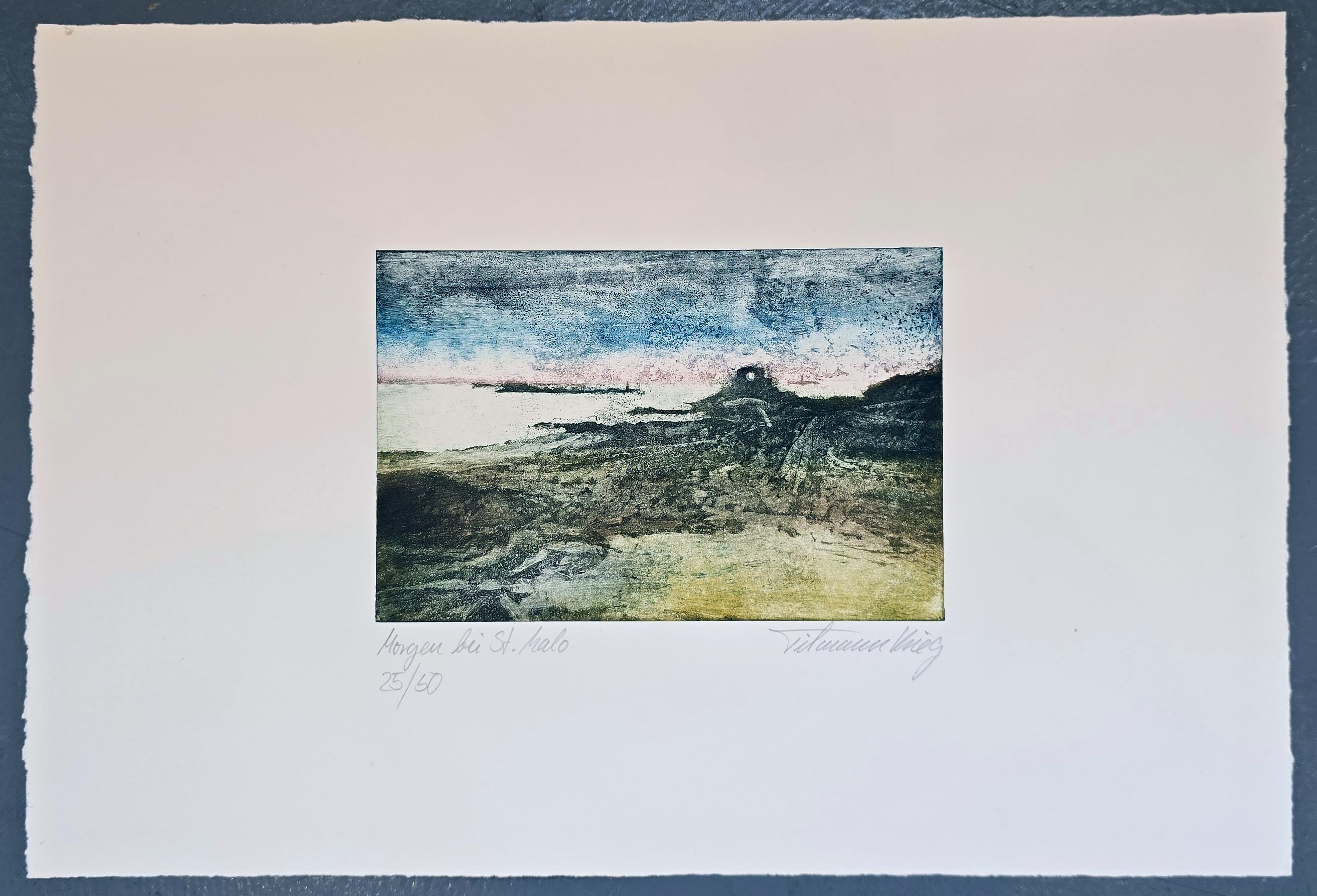 Morning at St. Malo from folio 