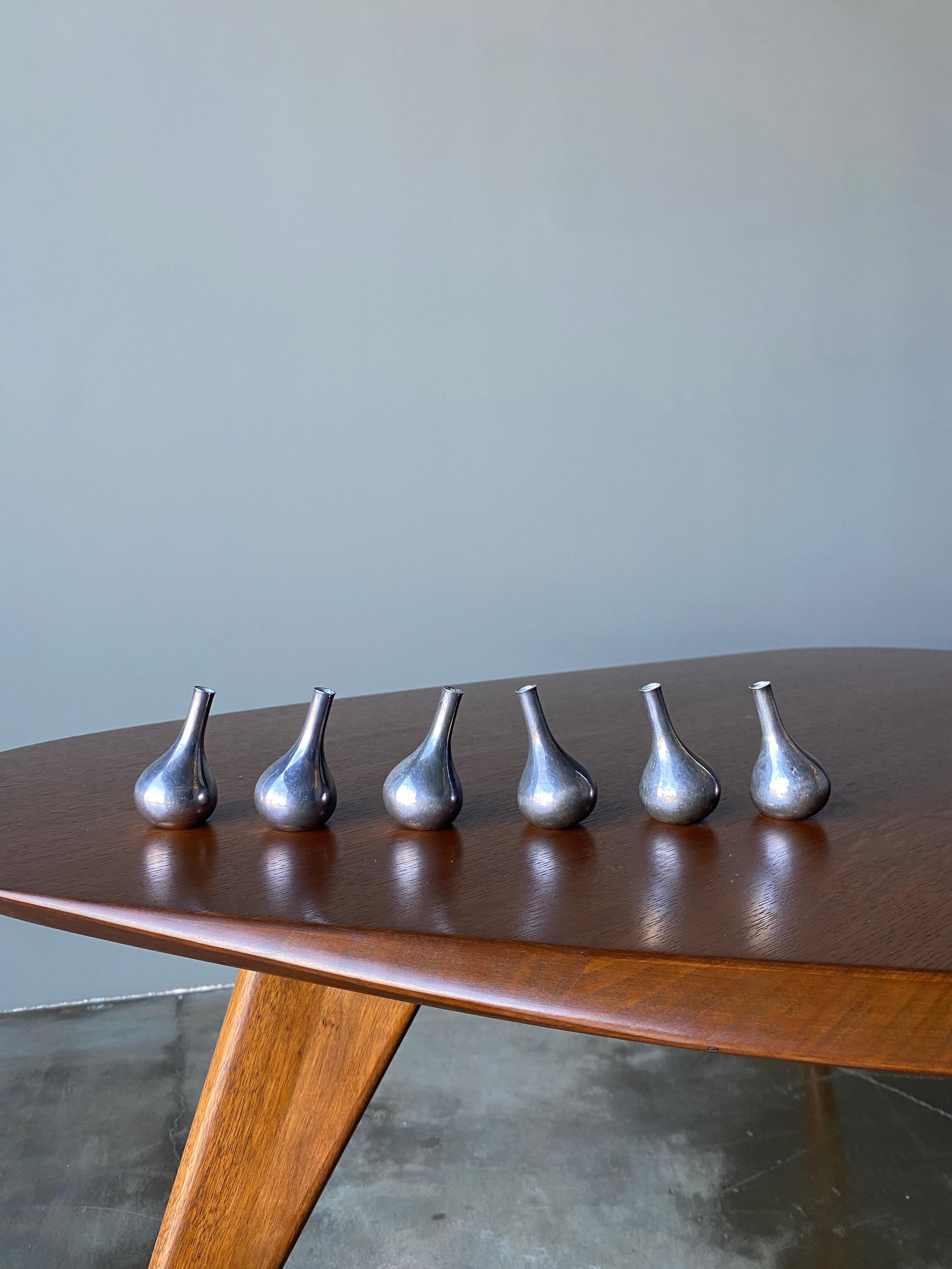 Kerzenhalter mit Kacheln von Jens H. Quistgaard für Dansk Designs (Handgefertigt) im Angebot