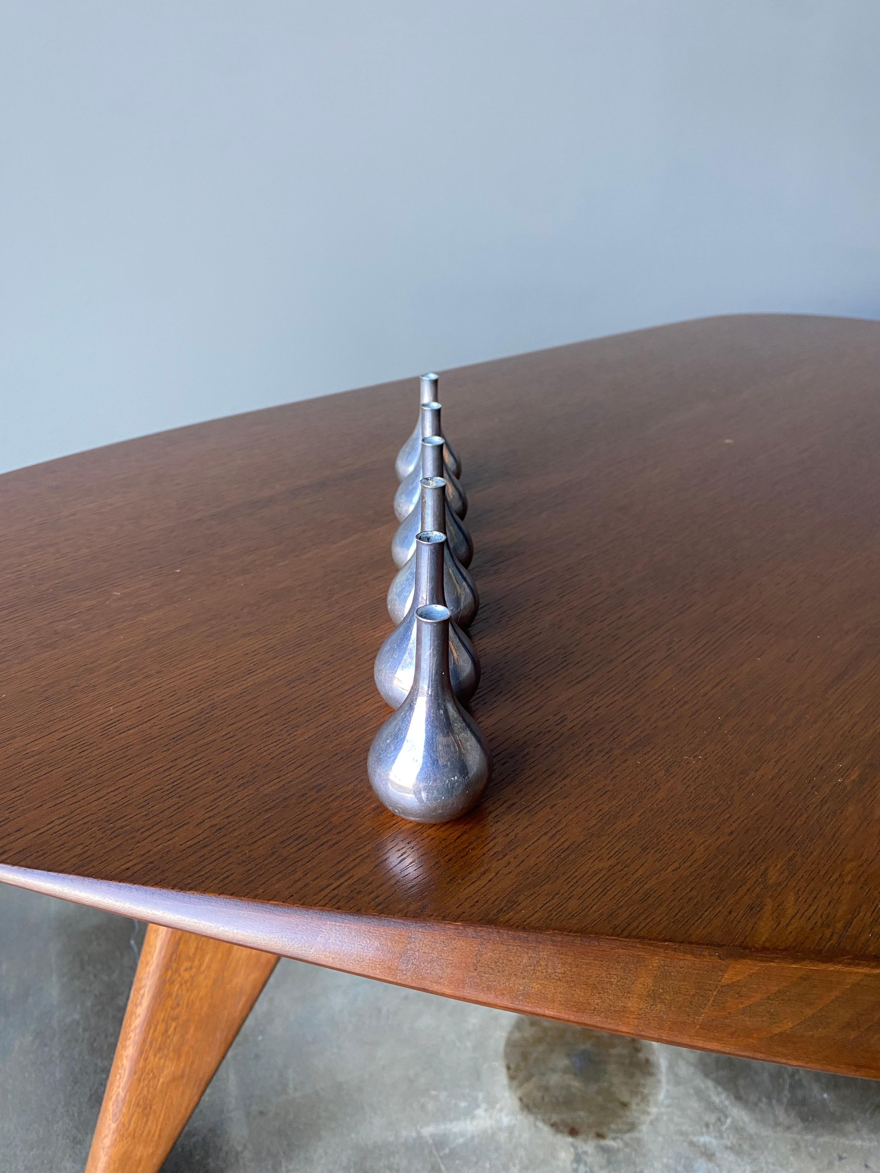 Kerzenhalter mit Kacheln von Jens H. Quistgaard für Dansk Designs im Zustand „Gut“ im Angebot in Costa Mesa, CA