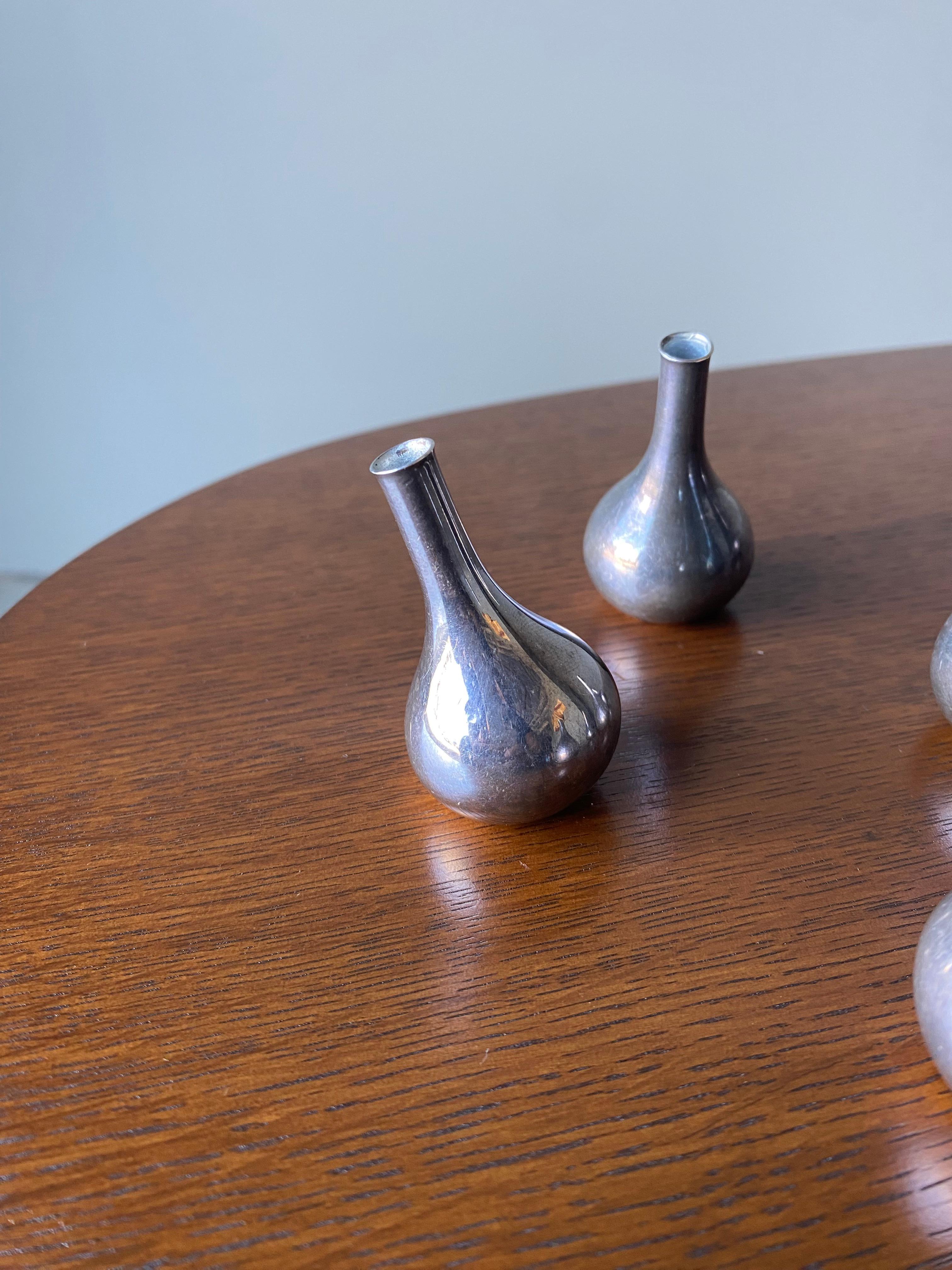 Hand-Crafted Tilt Candleholders By Jens H. Quistgaard for Dansk Designs For Sale