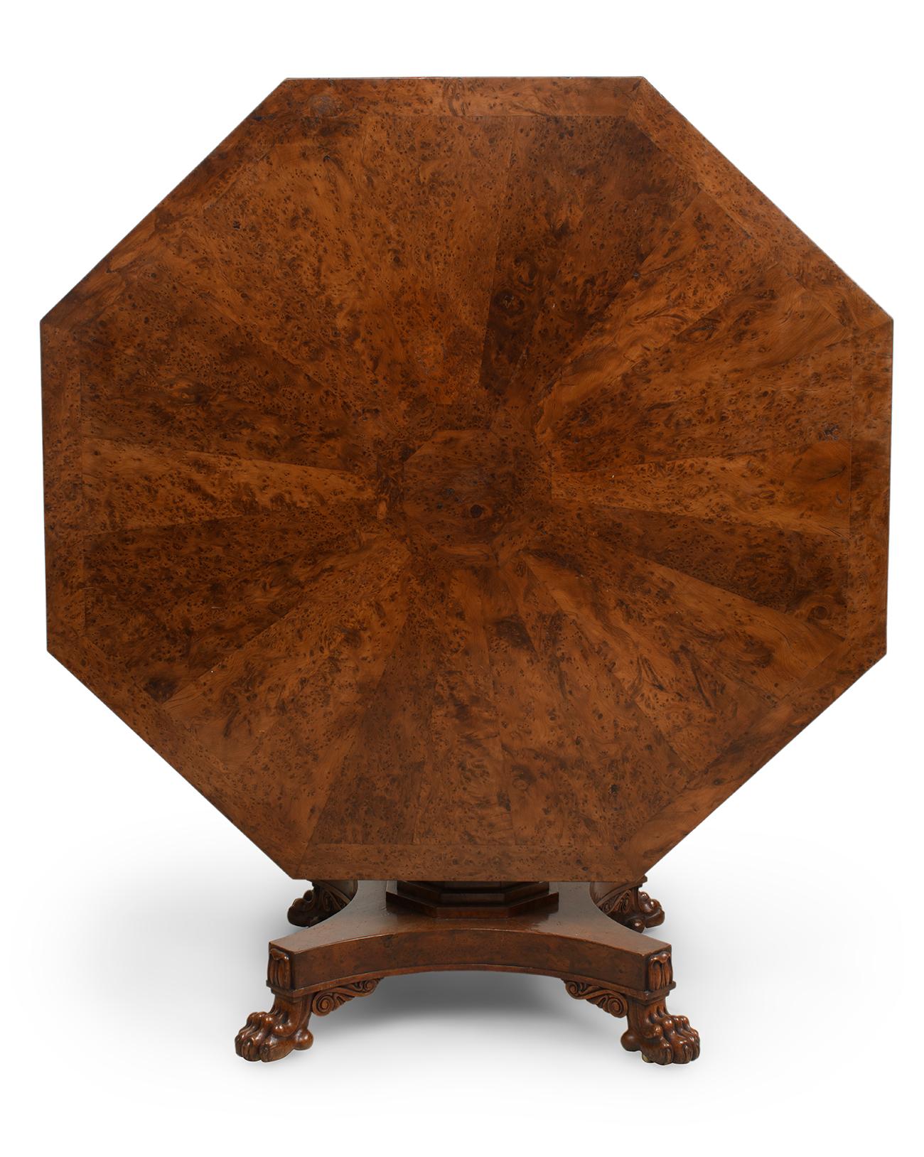 Mid-19th Century Tilt- top Breakfast table; William IV, England, c. 1835. For Sale