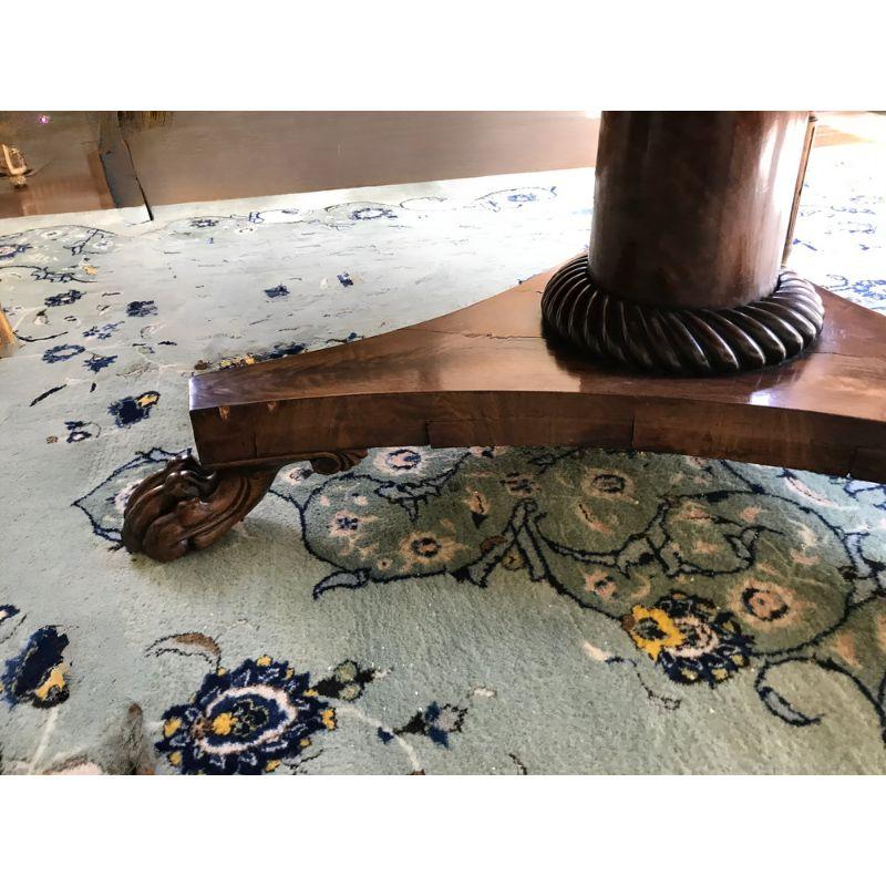 claw foot dining table