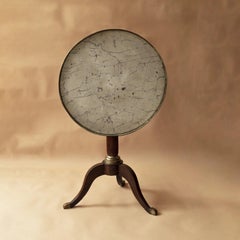 Tilt Top Gueridon with Marble Top