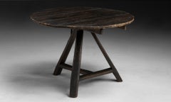 Tilt-top Prep Table Netherlands, 1820