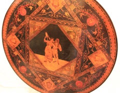 Tilt-Top Table Mid-19 Century Attributed to Giuseppe Gargiulo