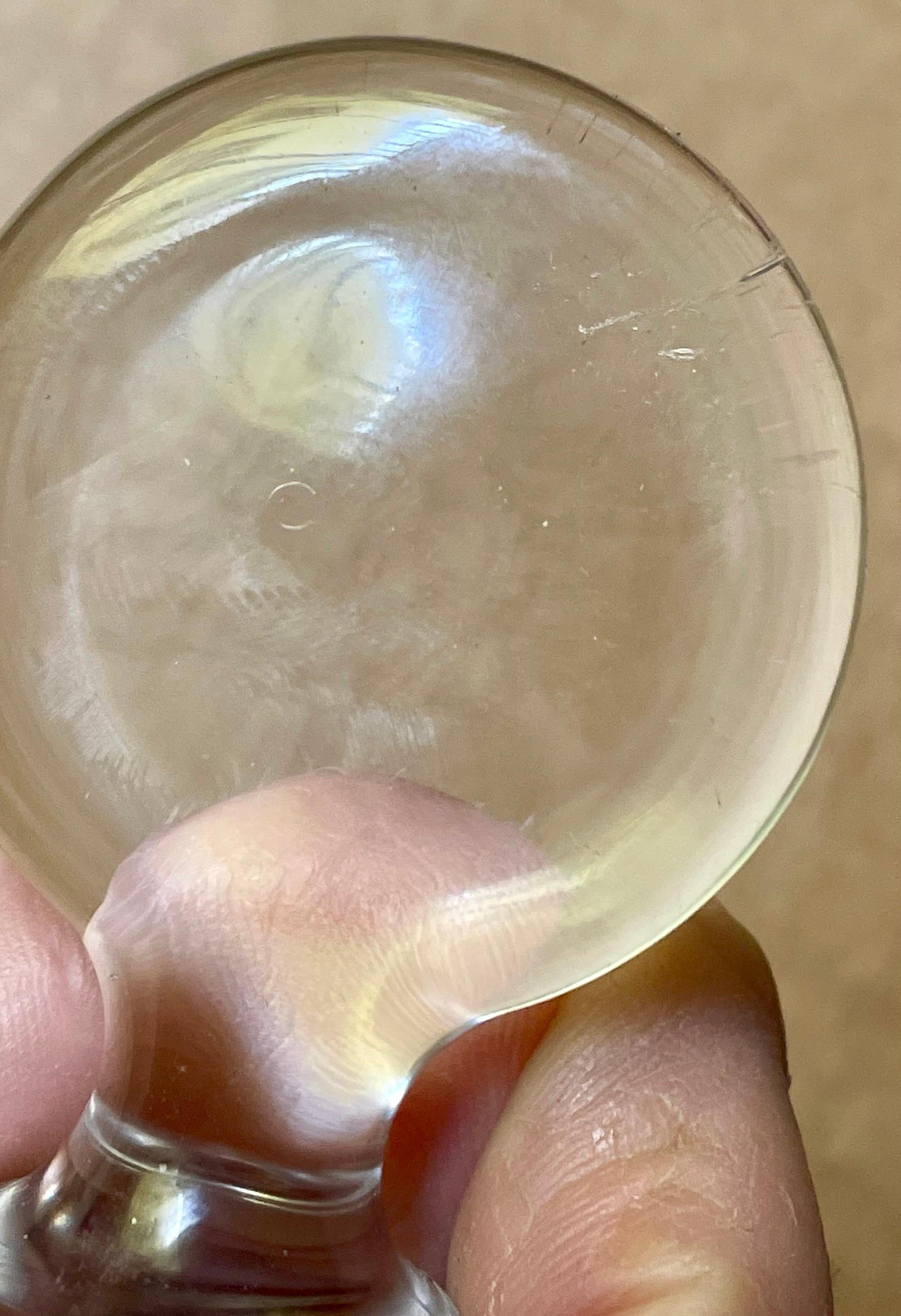 Decantador Inclinado de Cristal Transparente 32 Fl Oz Vino Espirituoso en venta 6