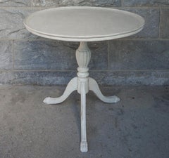 Tilting Swedish Pedestal Table in Oak