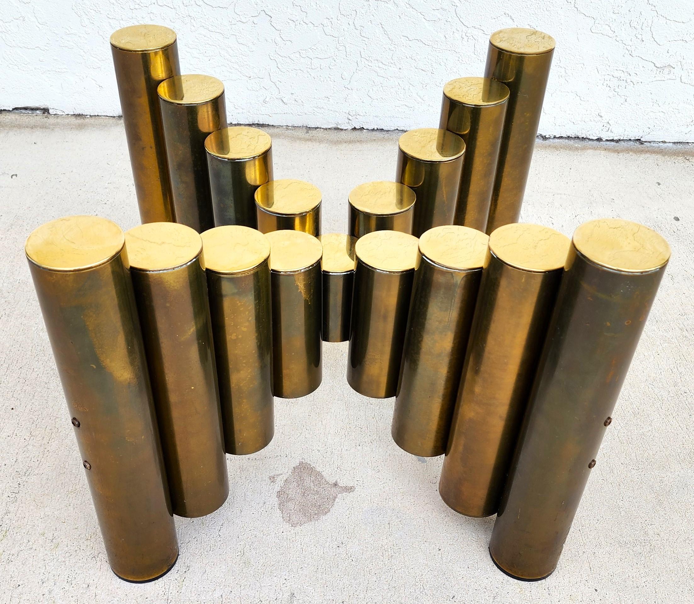 Tim Bates for Pieff England Brass Coffee Table For Sale 3
