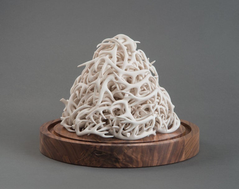 Needle in Haystack - Brown Still-Life Sculpture by Tim Berg & Rebekah Myers