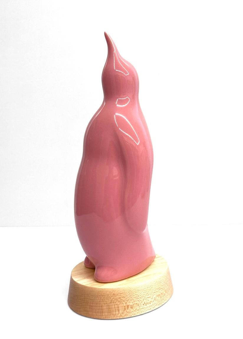 Tip of the Iceberg: Handmade Ceramic and Wood Contemporary Sculpture