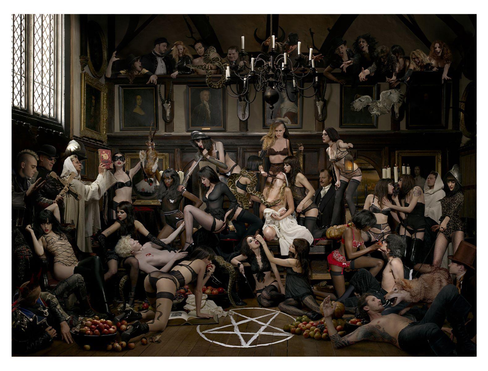 Tim Bret-Day Figurative Photograph - Season of the Witch - Agent Provocateur 