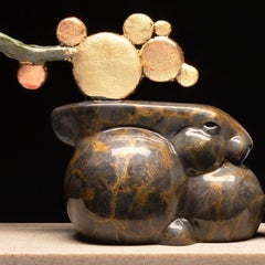 "Aspen Under Cover" (2023) By Tim Cherry, Bronze Sculpture