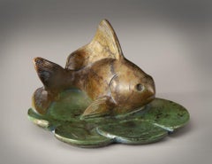 Wohlstand - Goldfisch-Tablett