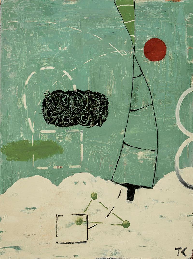 Abstract Painting di Tim Craighead - Serie Mana #2