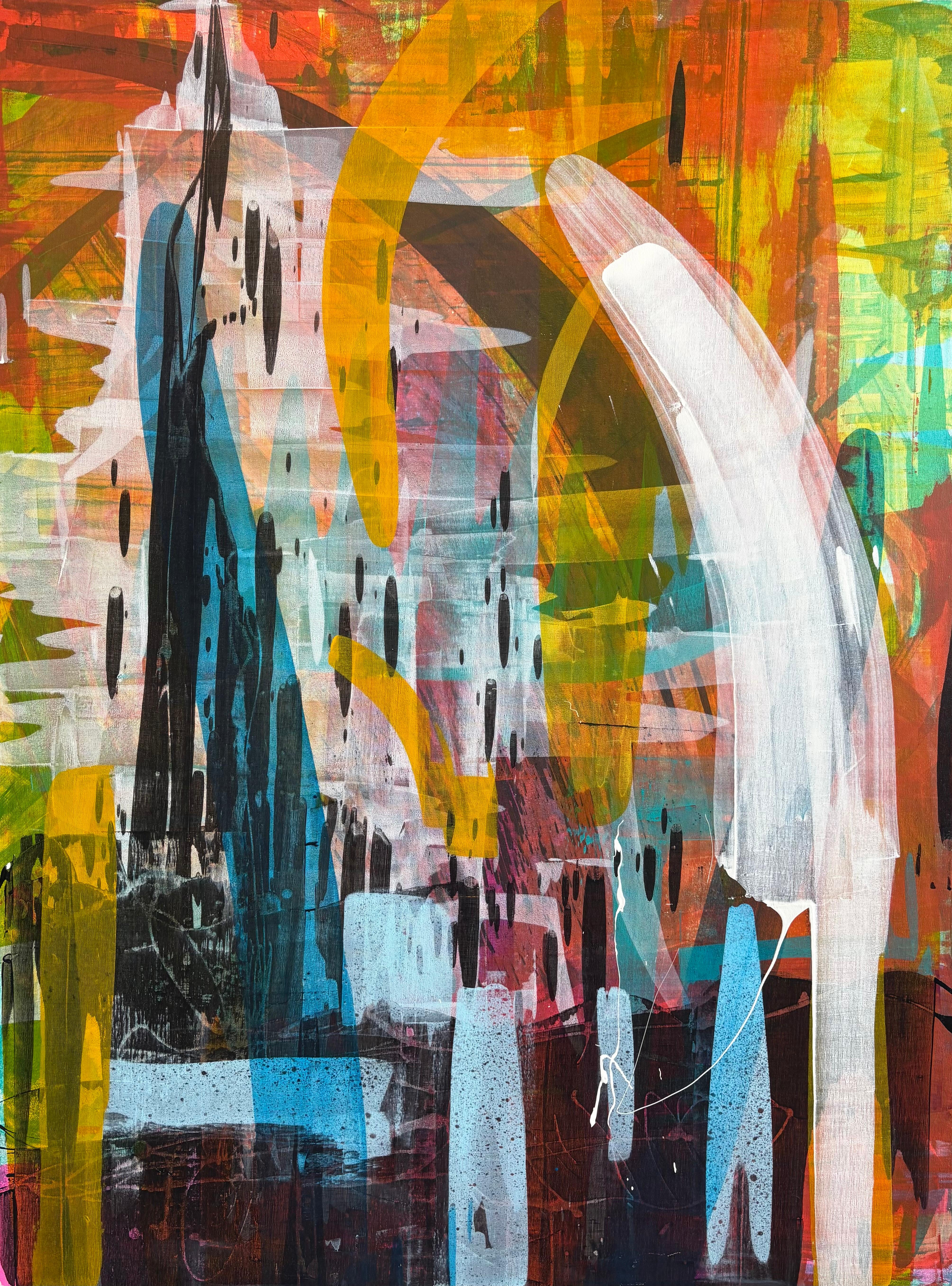 Entró en, Pintura Abstracta - Mixed Media Art de Tim Engelhardt